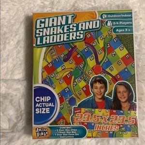 🌵Giant snakes and ladders kids game